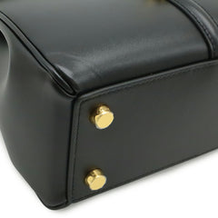 CELINE Mini 16 Seize One-Handle Handbag Shoulder Bag Calfskin Black 197983 — New - Store Return