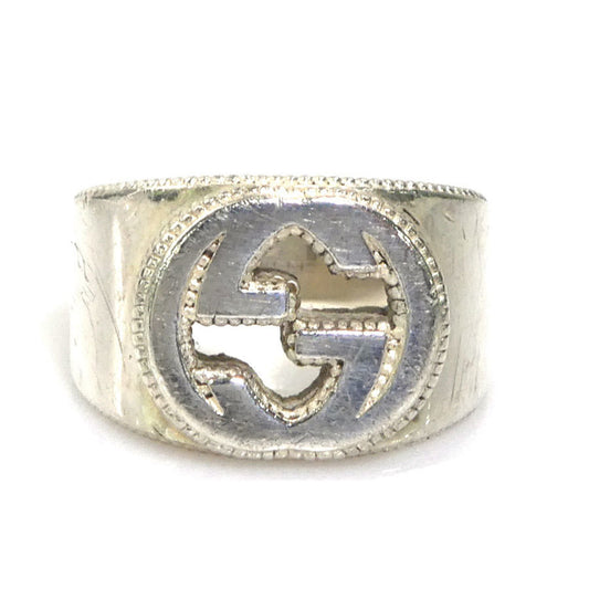 Gucci Men's 925 Sterling Silver Ring (h31448a)