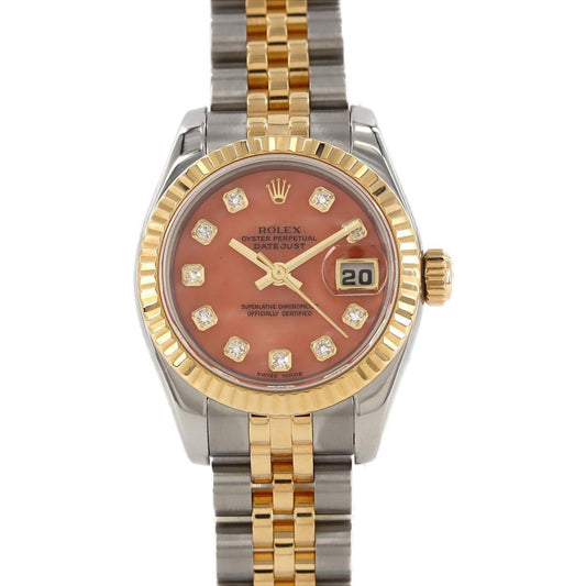 Rolex Datejust 179173OPG SSxYG Automatic Watch D Serial