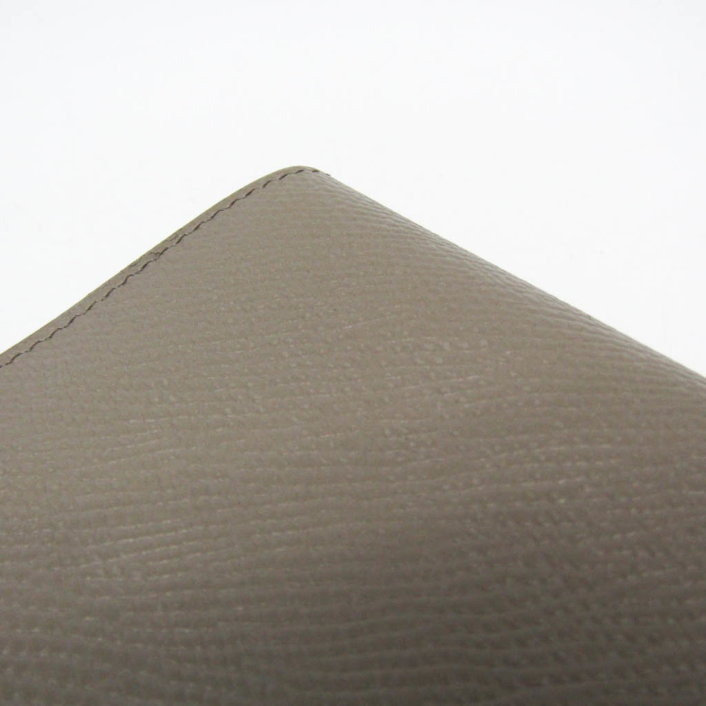 Celine Small Triford Wallet 10B573BEL.31AN Women's  Embossed Calf Leather Wallet (tri-fold) Gray