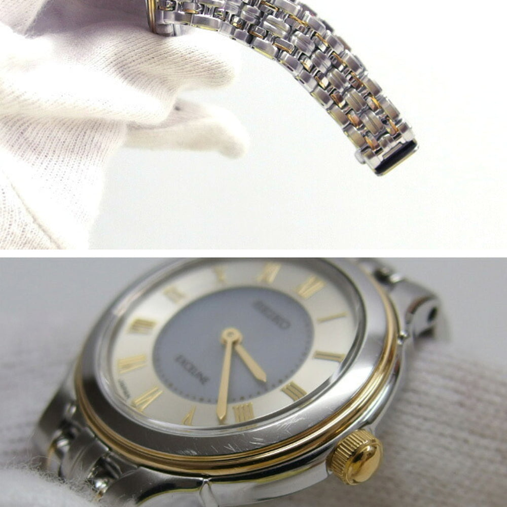 Seiko Exceline Solar Ladies Watch with Roman Numerals — Very Good