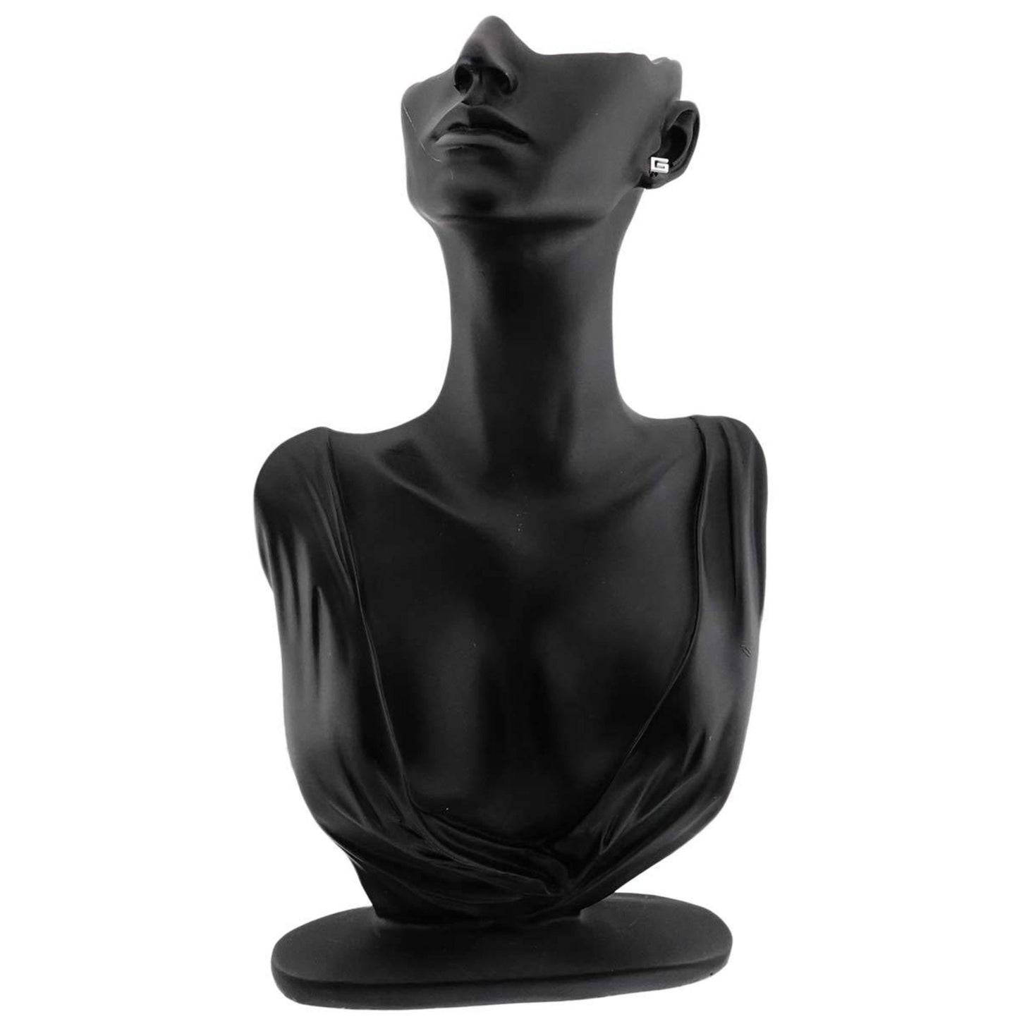 Gucci 18K White Gold 750 Logo Earring (Single Ear)