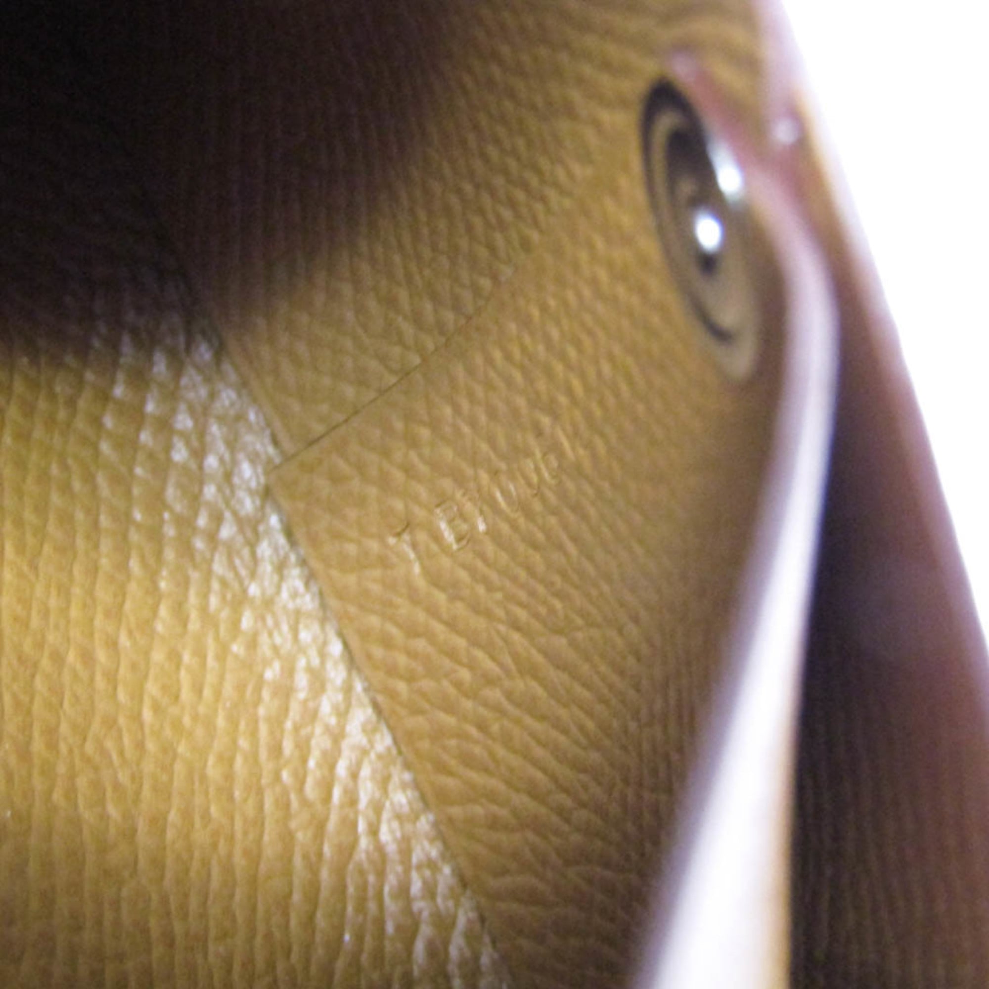 Hermes Bastia Men,Women Epsom Leather Coin Purse/coin Case Brown