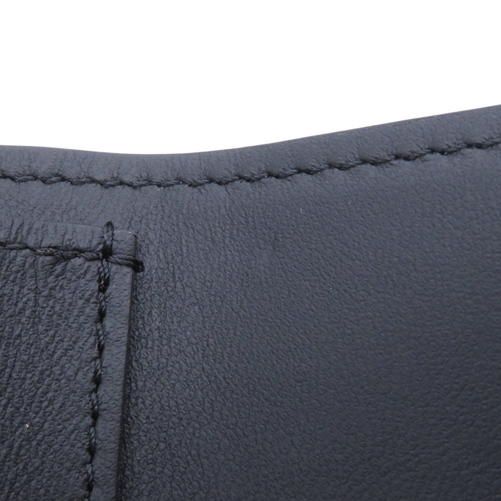 Louis Vuitton Tri-fold Wallet, Taurillon Leather/Painted Dots, LV×YK, Portefeuille Capucines Compact, M81963, Black, Designed by Yayoi Kusama