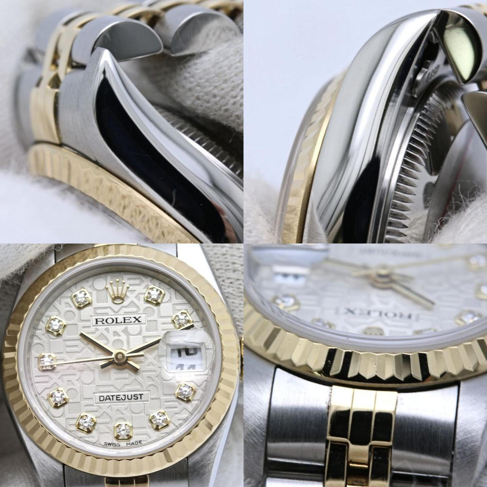 ROLEX Datejust 10P Diamond 79173G Women's Watch 40550 — Very Good
