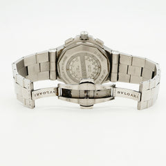 Bulgari Diagono Professional DP42SCH Black Dial Men's Watch — Good