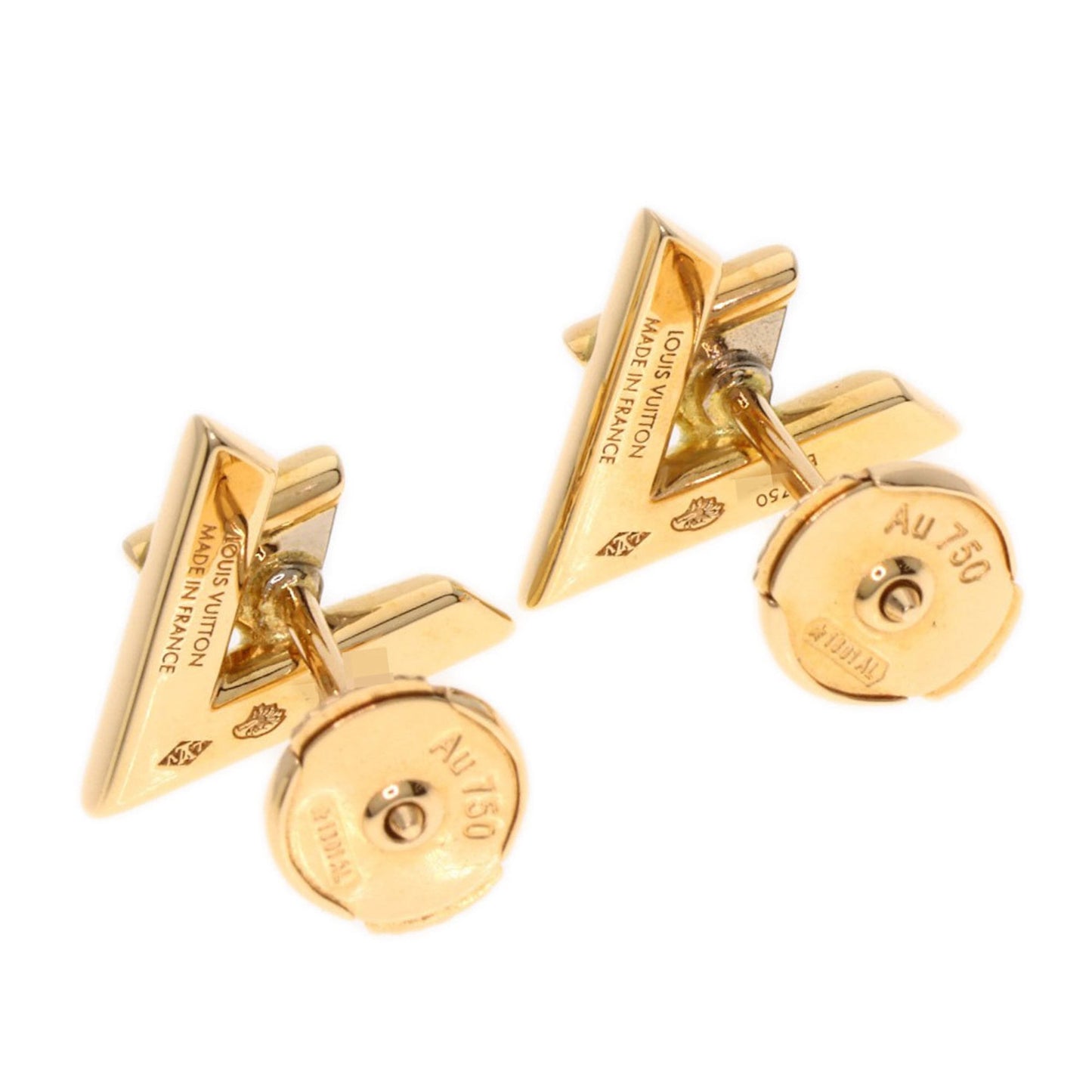 Louis Vuitton LV Volt One Puce Diamond Earrings in 18K Pink Gold for Women