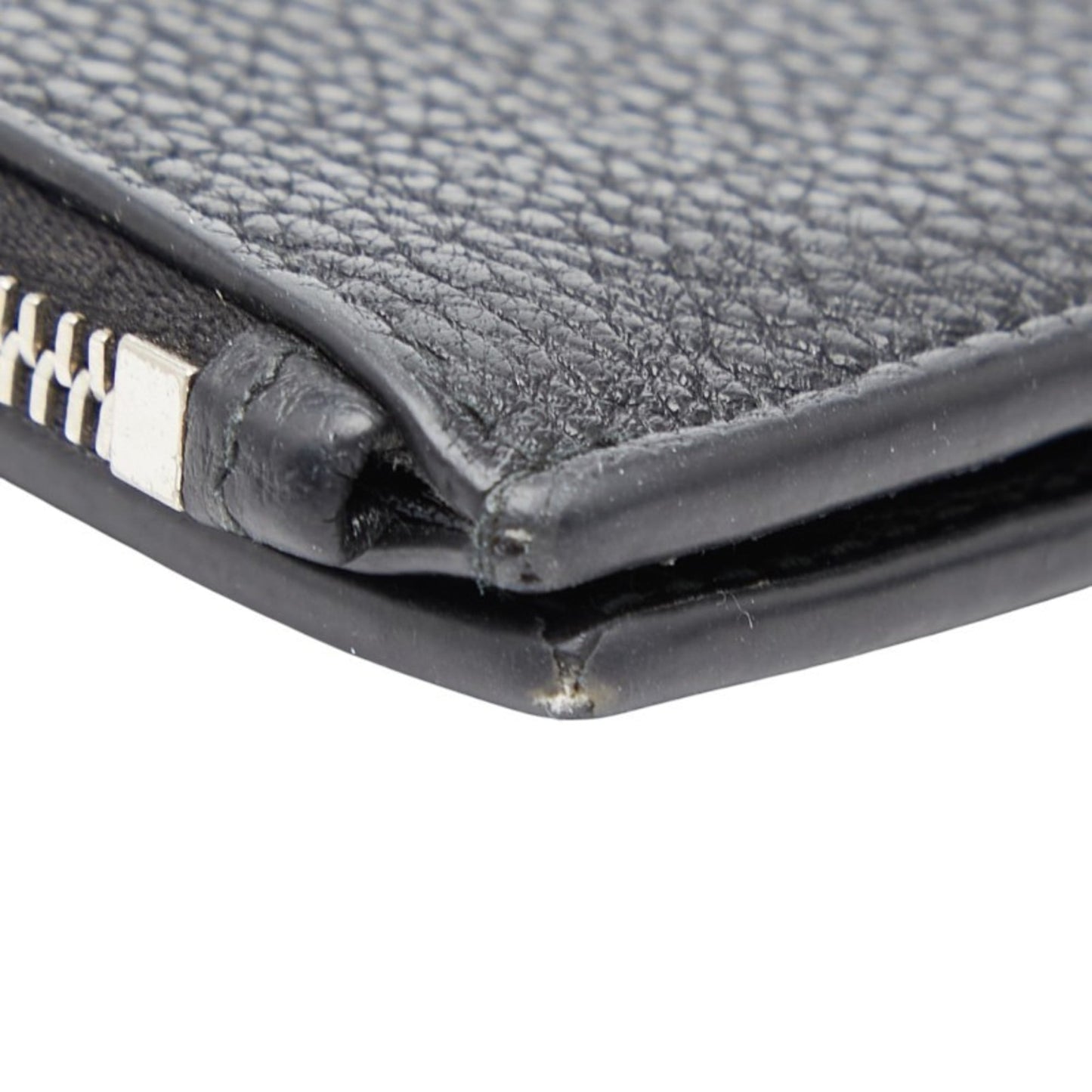 Prada Triangle Logo Plate Bifold Wallet 2ML049 Black Leather Women's PRADA