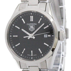 TAG HEUER Carrera Stainless Steel Quartz Ladies Watch WV1414 Polished — Very Good