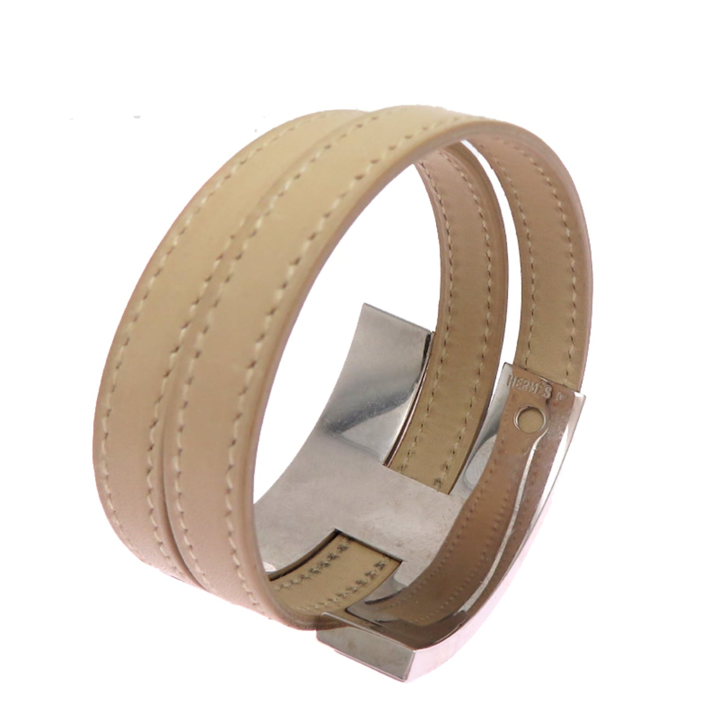 Hermes Hermès Puspus MM Women's Leather Bracelet