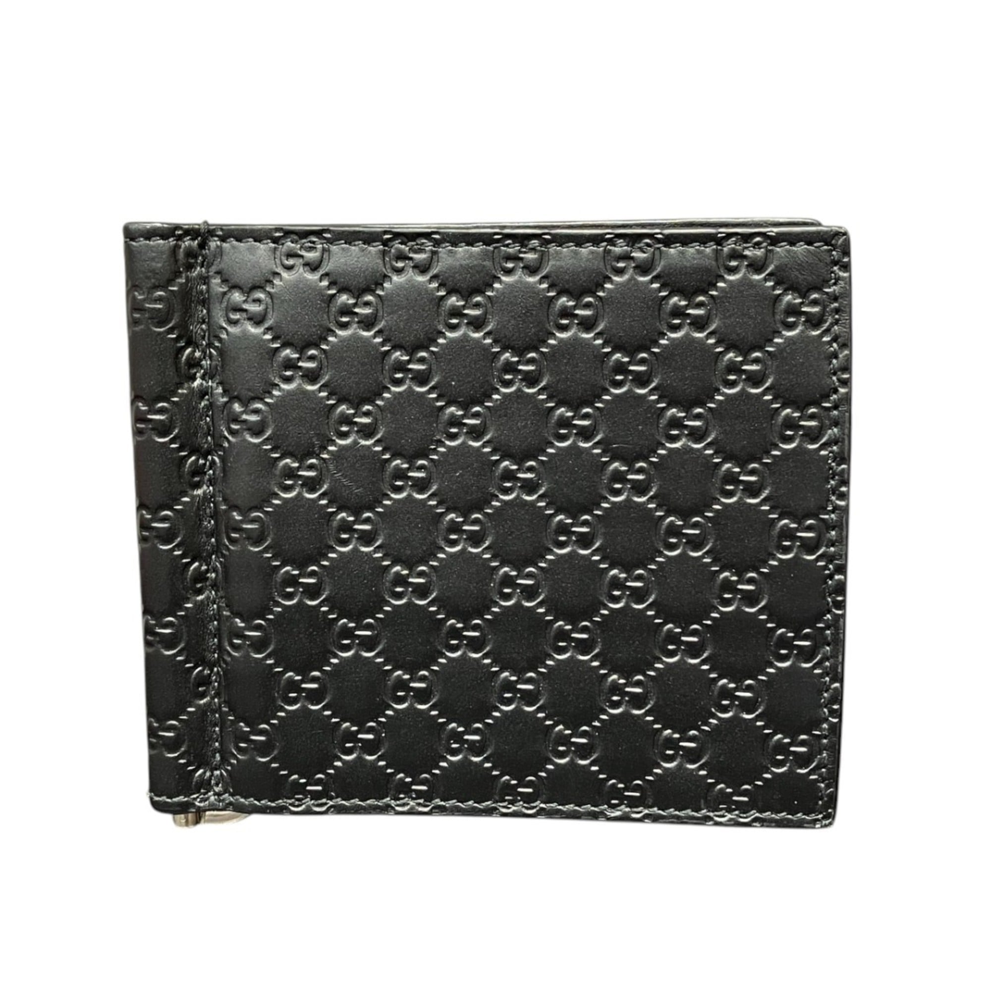 Gucci Bi-fold Wallet in GG Embossed Shima Leather 544473