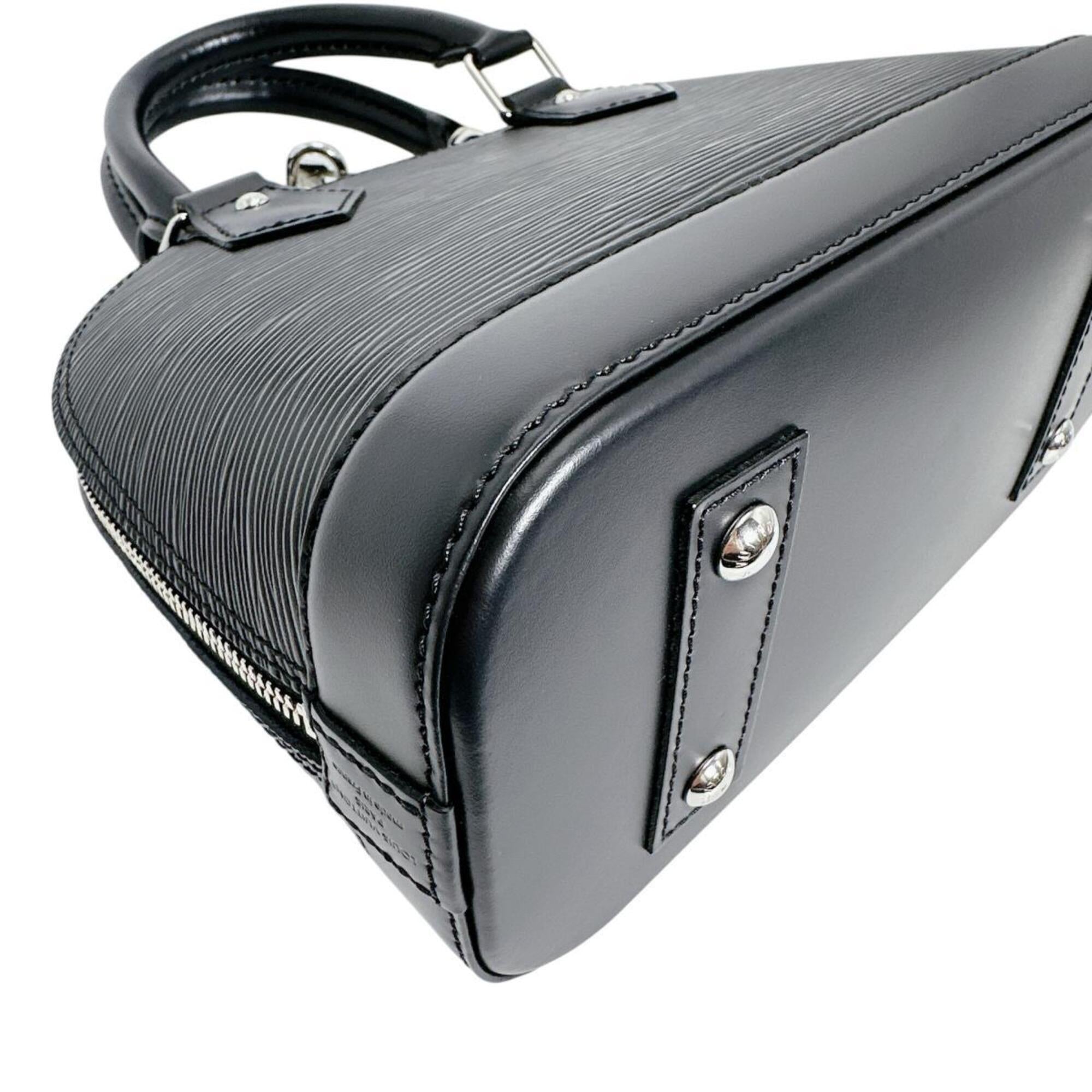 Louis Vuitton Alma BB Shoulder Bag M24645 Epi Leather M59217 Noir — Like New