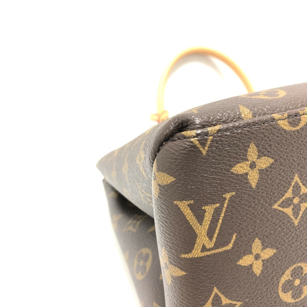 LOUIS VUITTON M45898 Grand Palais MM 2-Way Bag, Monogram Canvas, Brown, Like New — Like New