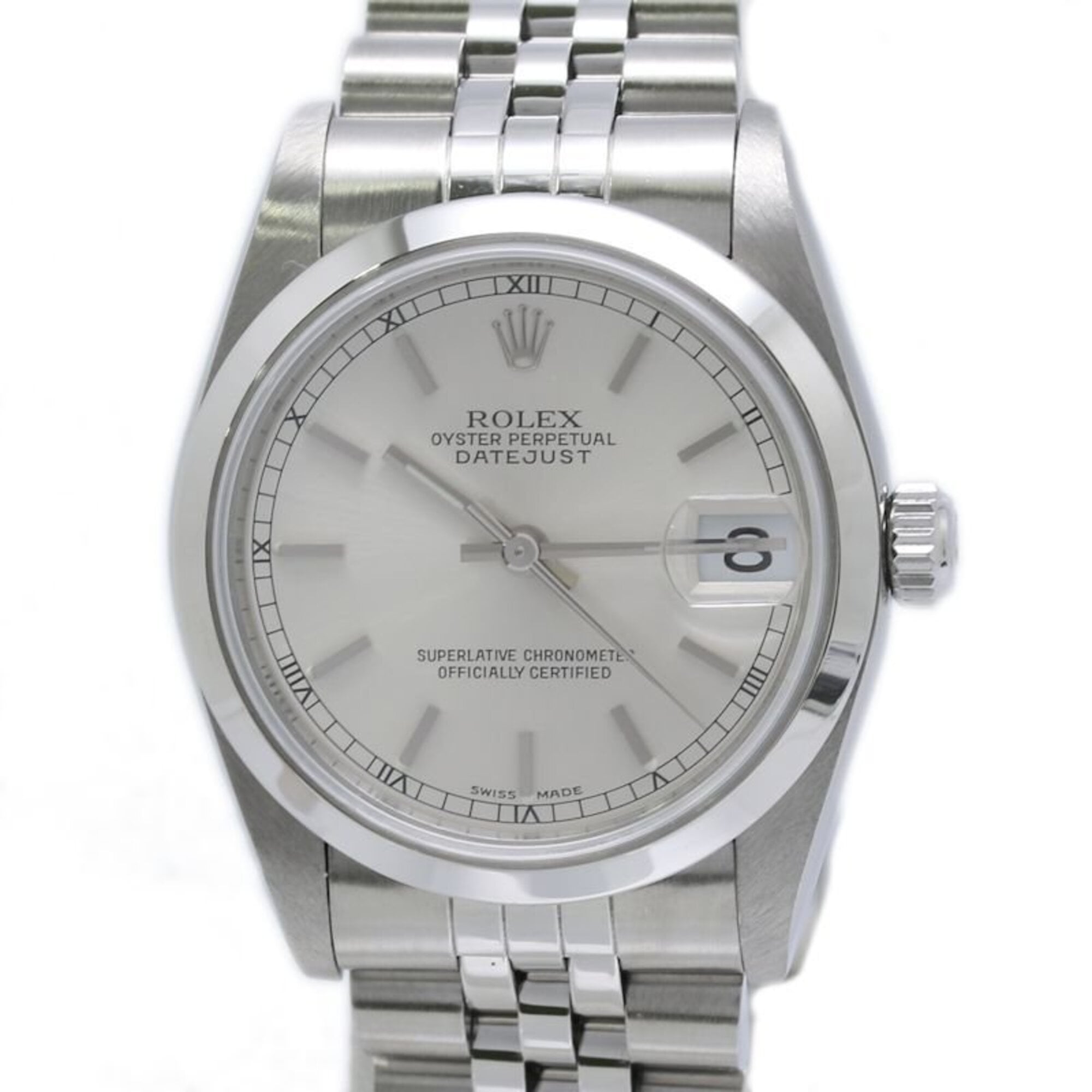 ROLEX Datejust Jubilee Bracelet 78240 Watch, Boys' Size, Stainless Steel, 40462 — Very Good