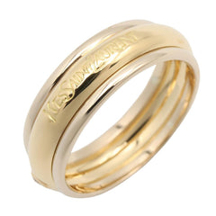 Yves Saint Laurent YVES SAINT LAURENT Ring 1PD Jewelry 18K (Yellow Gold) Diamond Women's Clear Gold — Like New