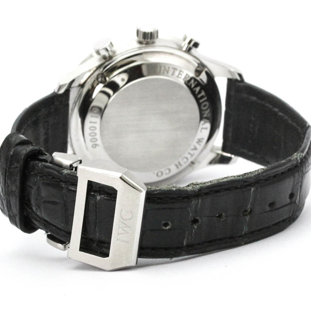 IWC Portuguese Chronograph Steel Automatic Watch IW371491 Polished — Very Good
