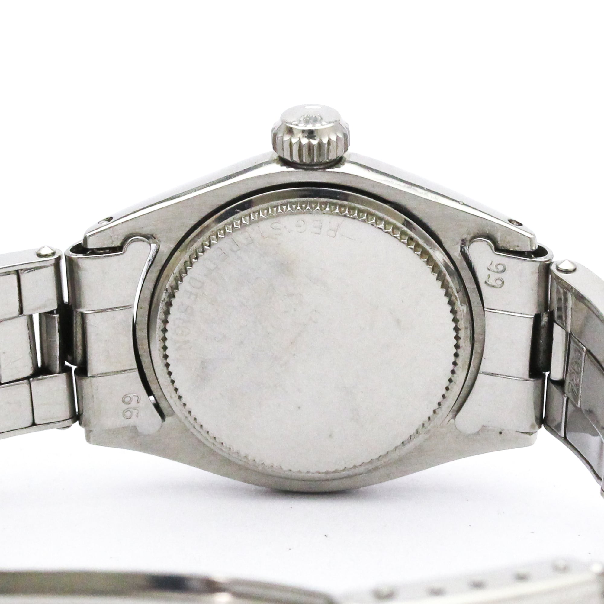 ROLEX Oyster Precision 6411 Steel Hand-winding Ladies Watch Vintage — Good