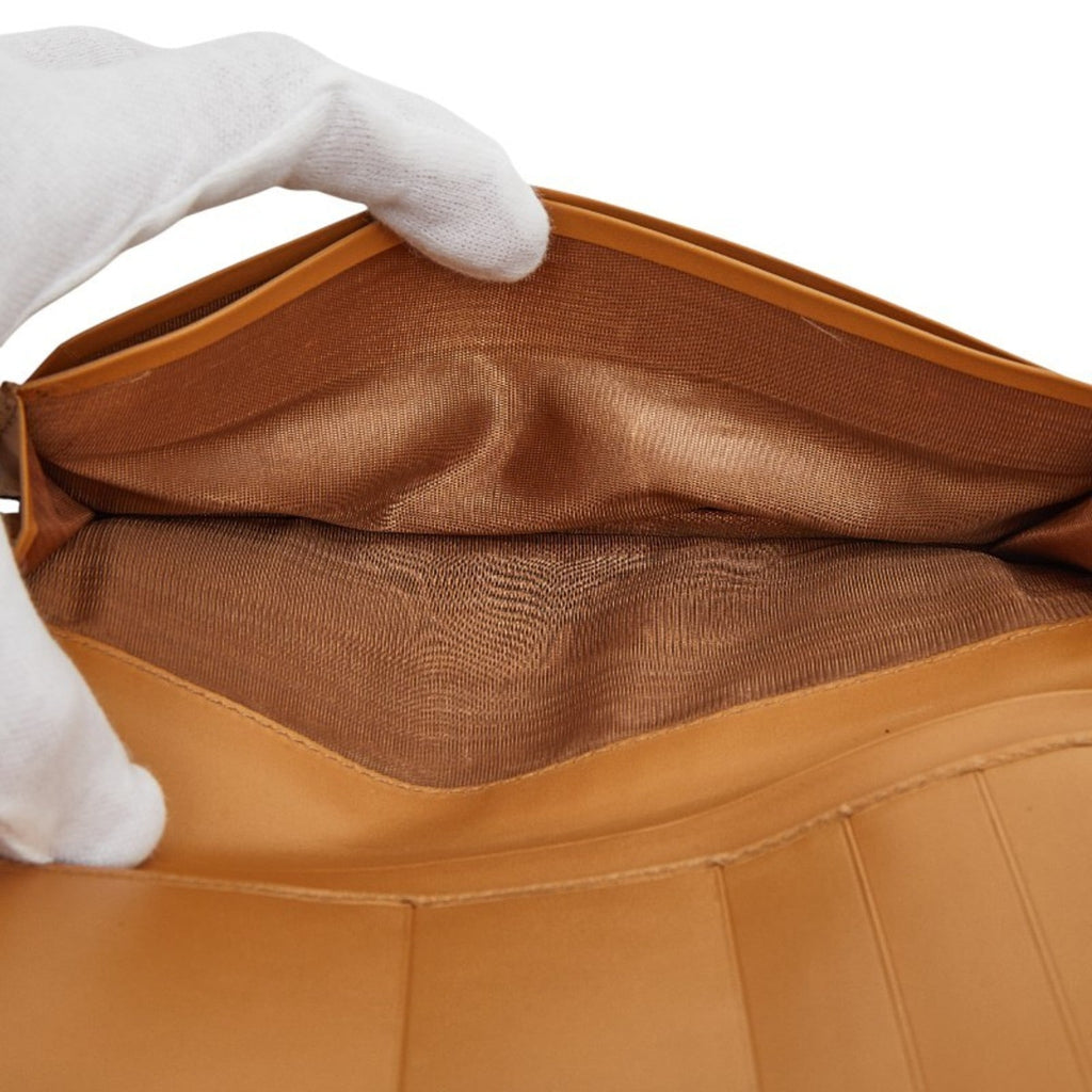 Celine Macadam Wallet in Brown Leather for Women