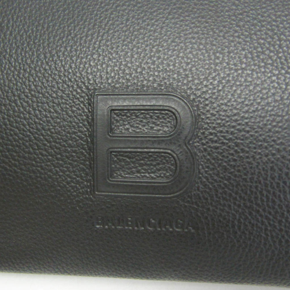 Balenciaga Hourglass 644723 Women,Men Leather Clutch Bag,Pouch Black — Like New