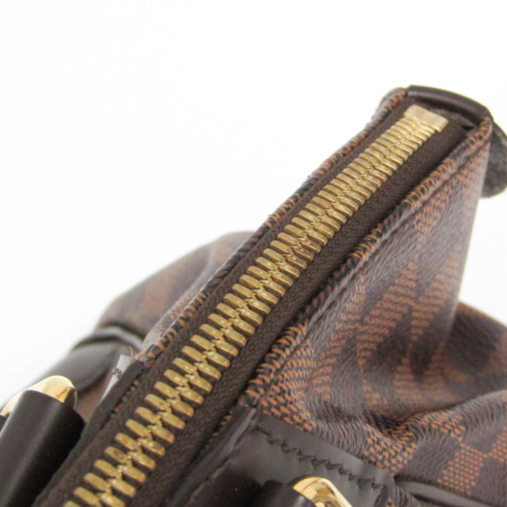 Louis Vuitton Damier Verona PM N41117 Women's Shoulder Bag Ebene — Like New