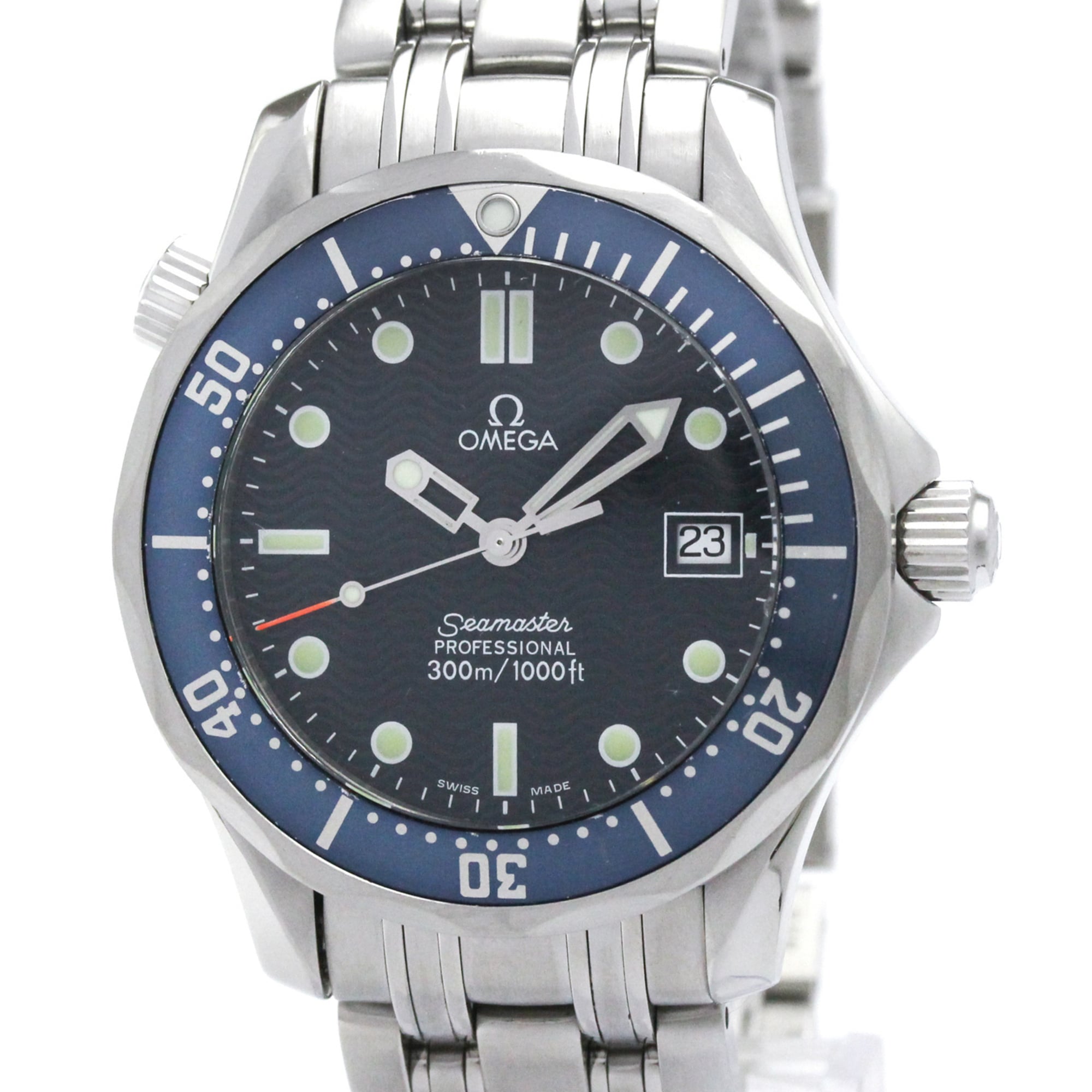 OMEGA Seamaster Professional 300M Steel Mid Size Watch 2561.80 Polished — Very Good