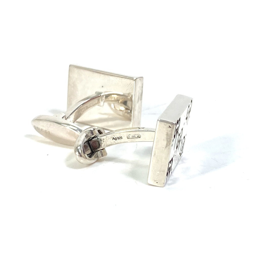 GUCCI 457224 Ghost Cufflinks SV925 Men's Silver — Like New