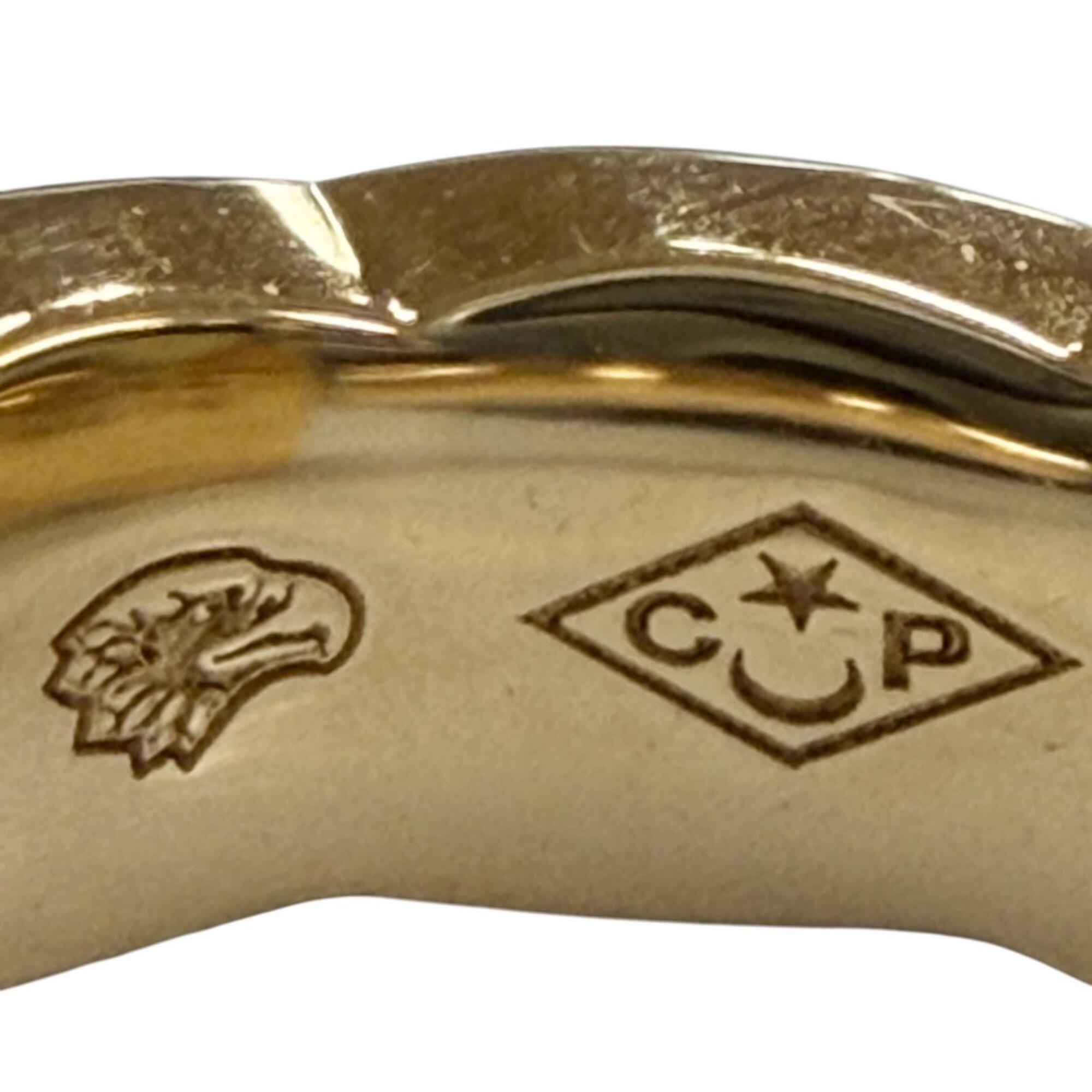 CHANEL FF3615 750 (YG) Coco Crush Single Earring, Yellow Gold, Weight 1.6g, Women's Accessory — Like New