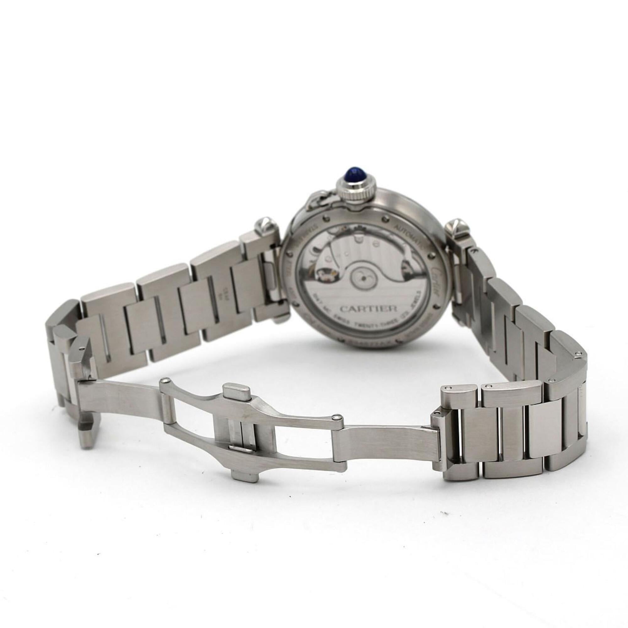 Cartier Pasha de WSPA0013 SS Automatic Watch — Very Good