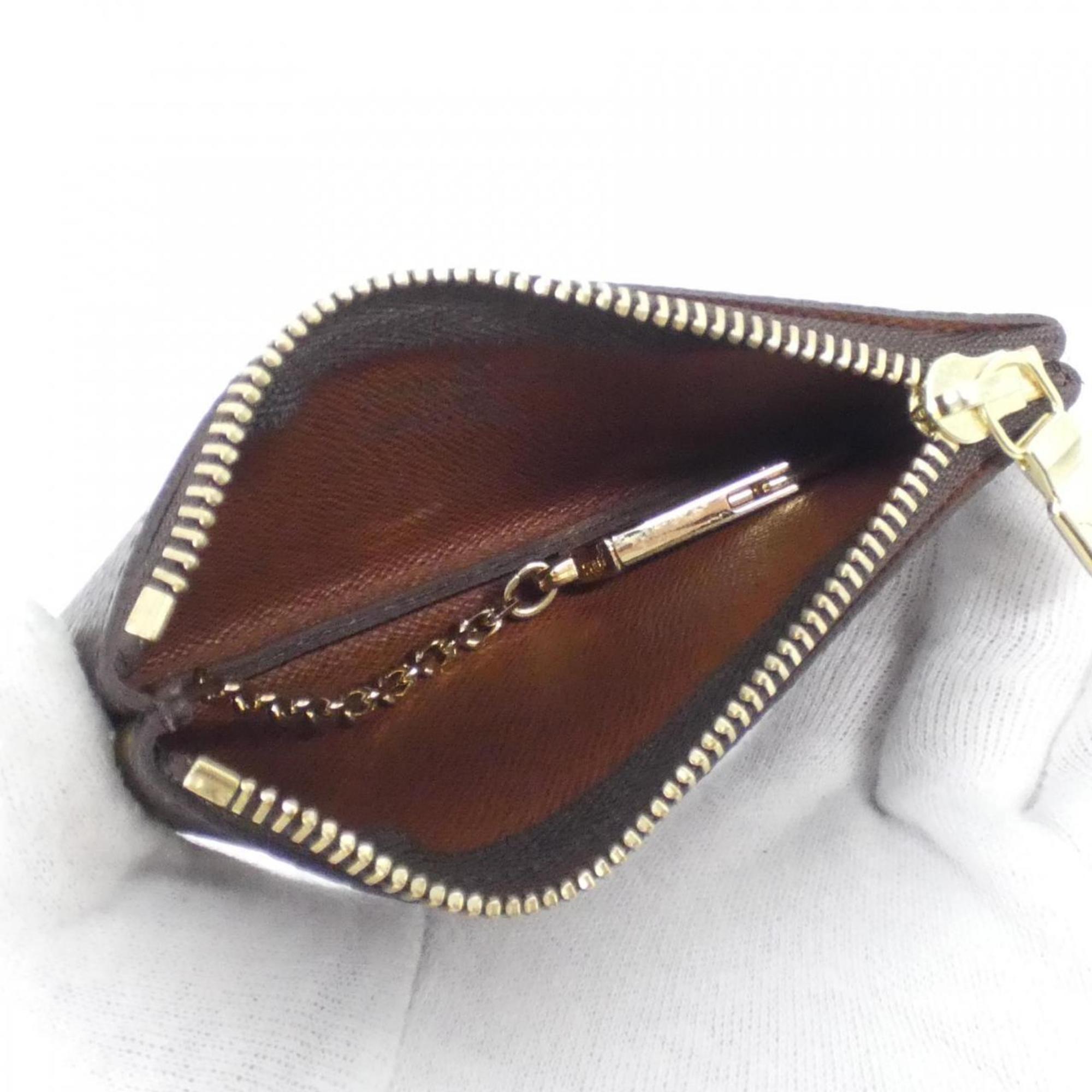 Louis Vuitton Monogram Pochette Cle M62650 Coin & Key Case