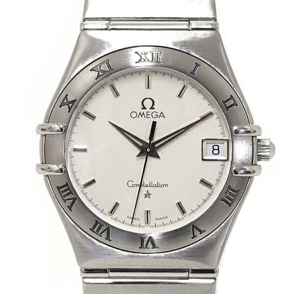Omega Constellation Men's Watch, Stainless Steel, 1512.30, Silver Dial, Quartz Movement, Refurbished — Very Good