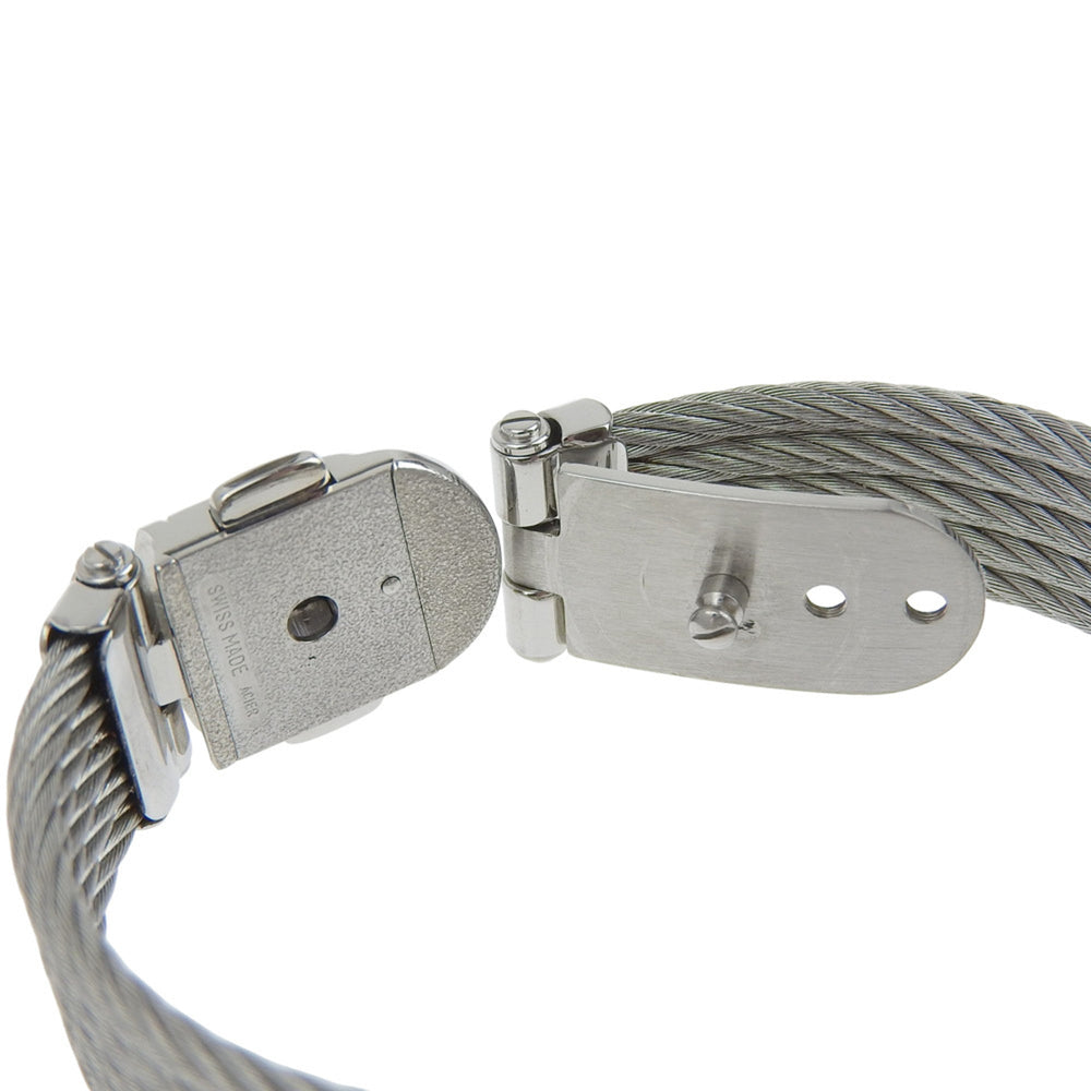 CHARRIOL Wristwatch 53.97.3654 Stainless Steel Quartz Analog Display White Dial Women's — Good