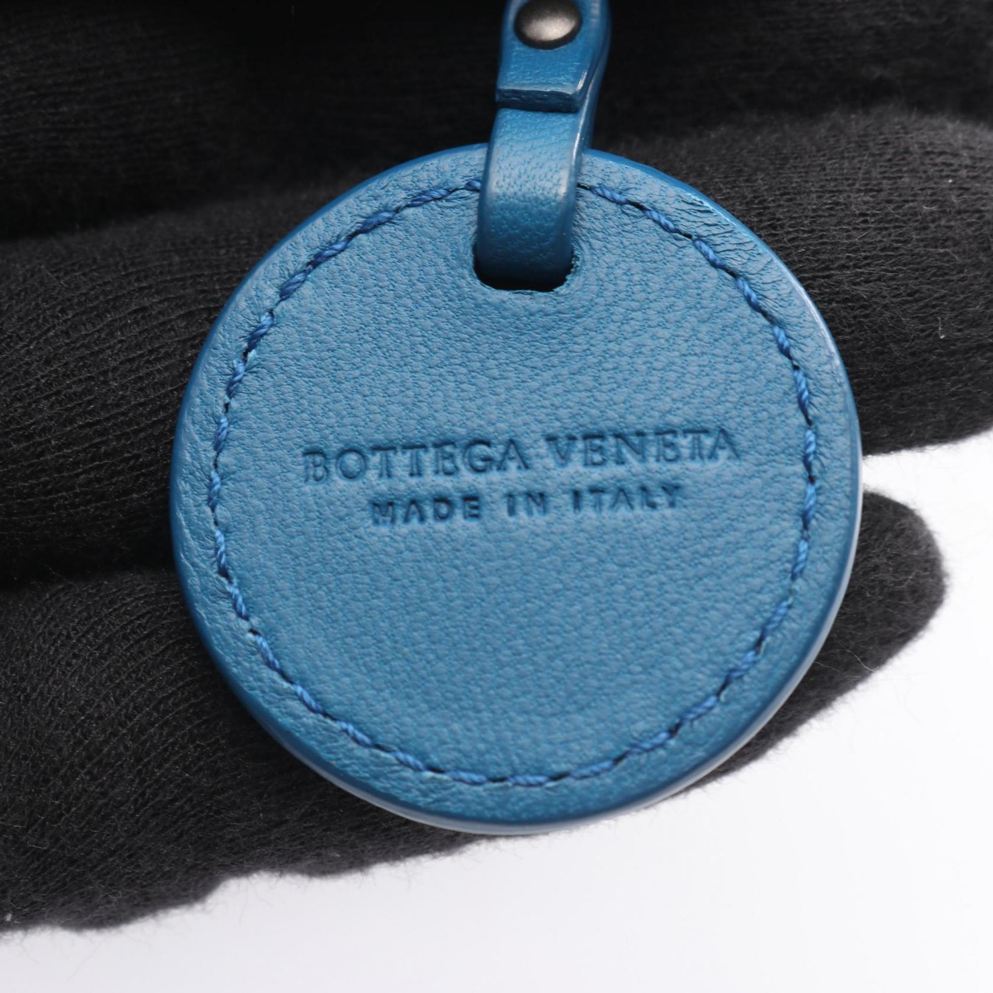 Bottega Veneta Intreccio Illusion Tote Bag, Nylon and Leather, Women's, Blue