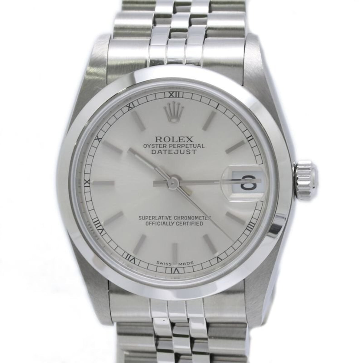 ROLEX Datejust Jubilee Bracelet 78240 Watch, Boys' Size, Stainless Steel, 40462 — Very Good