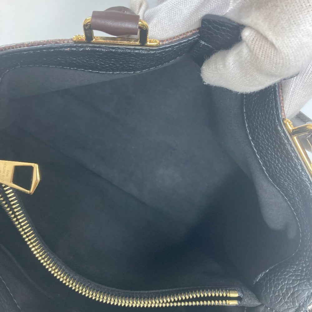 LOUIS VUITTON N41673 Damier Brittany Handbag Shoulder Bag Tote Canvas Women's Ebene Brown L-240829-8 — Like New