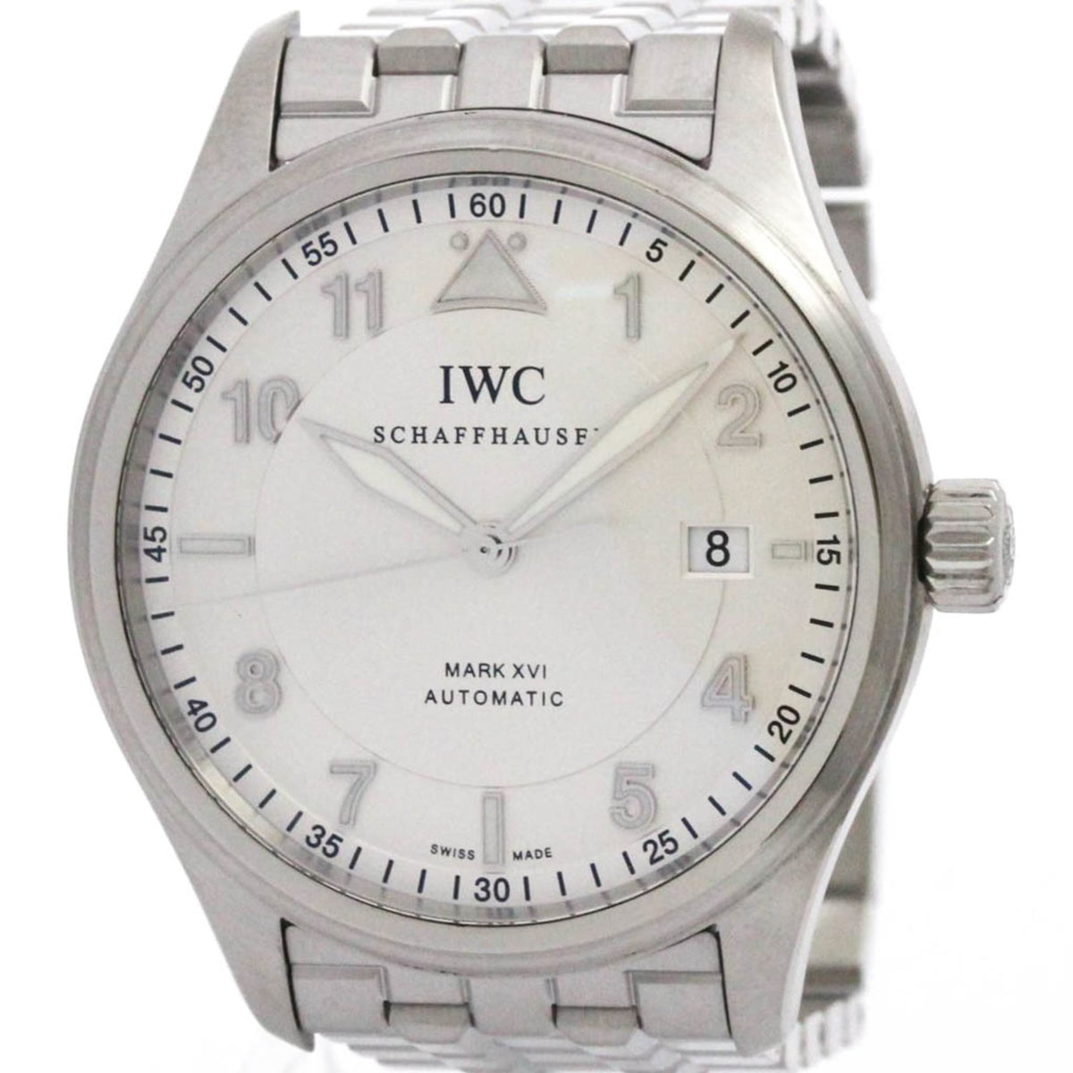 IWC Pilot Mark 16 XVI Steel Automatic Mens Watch IW325505 Polished — Very Good