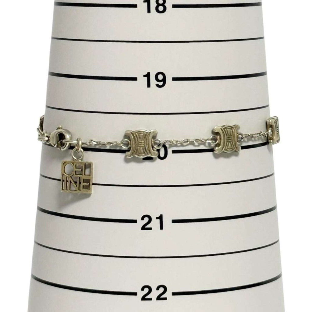 Celine Station Bracelet for Men and Women, Macadam, Gold