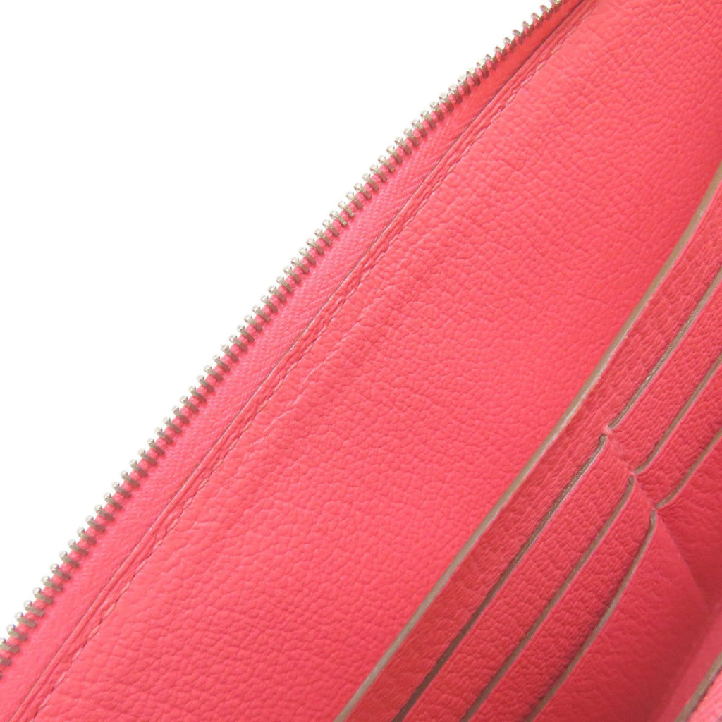 Hermes Evelyn Azap Long Wallet with Silver Hardware, Chevre, Women's, HERMES