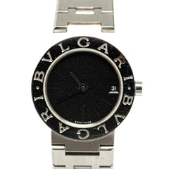 BVLGARI Watch BB23SS Quartz Black Dial Stainless Steel Women's — Good