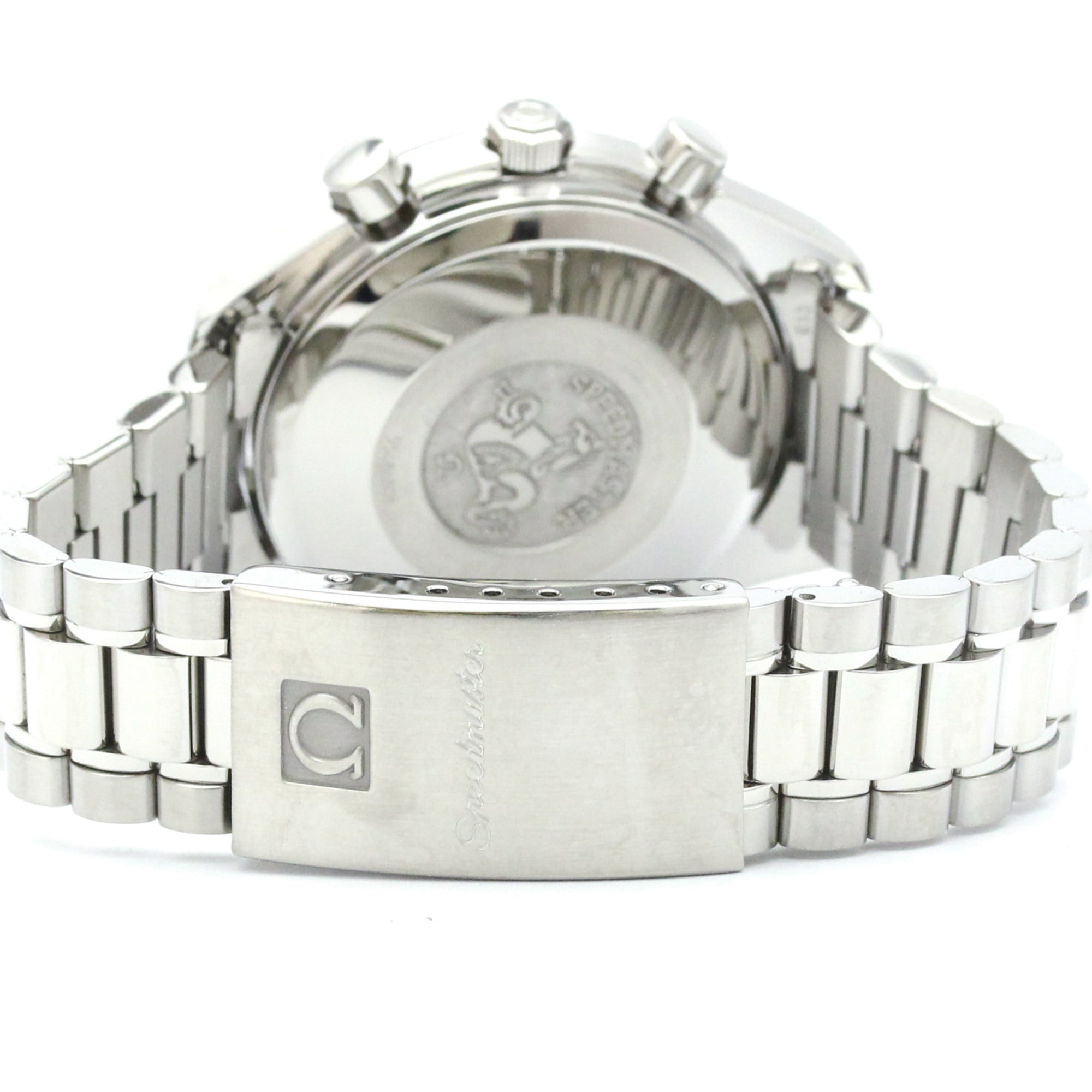 OMEGA Speedmaster Triple Date Steel Automatic Watch 3521.30 Polished — Very Good
