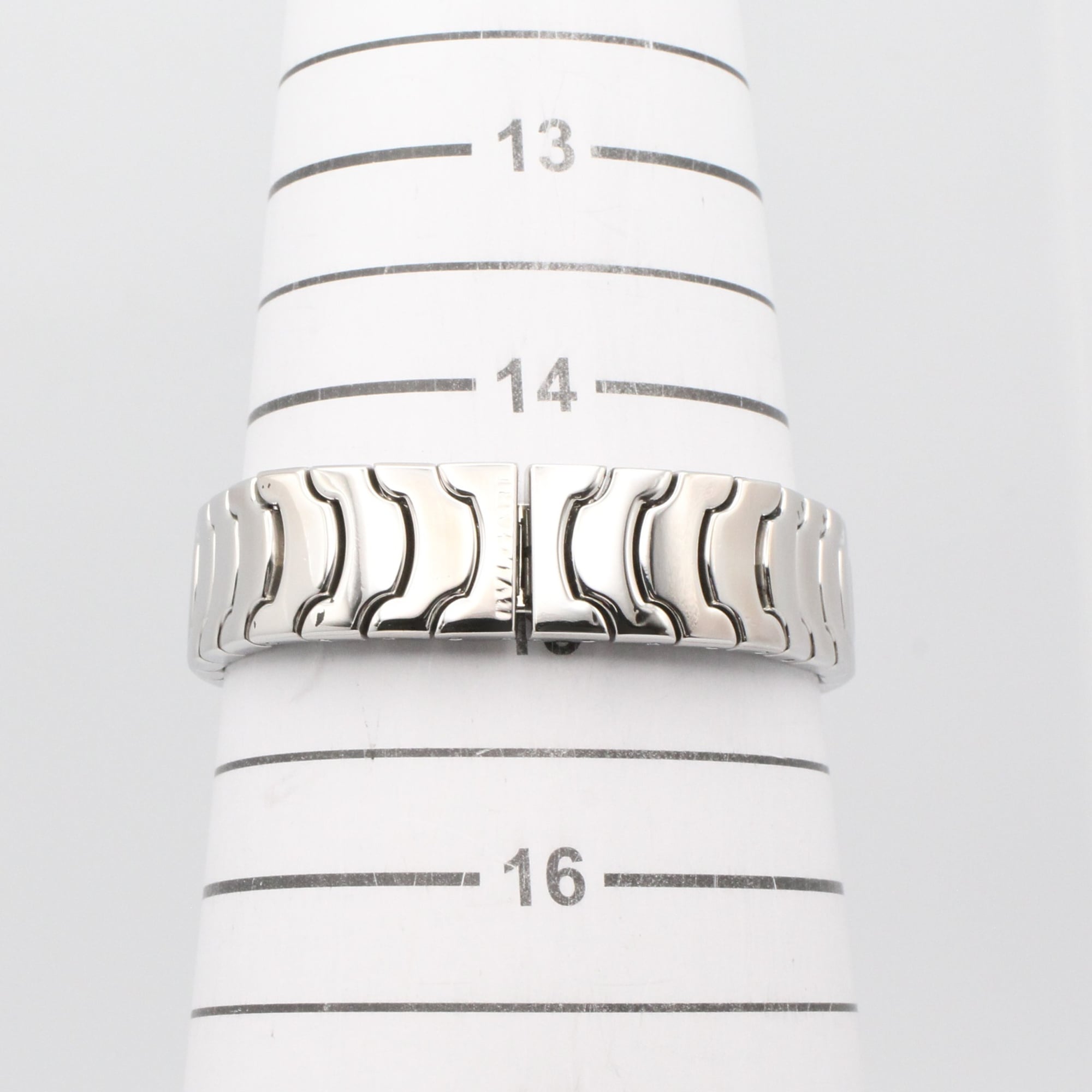 Bulgari BVLGARI Solo Tempo Watch, Stainless Steel, Women's, Black, ST29S — Very Good