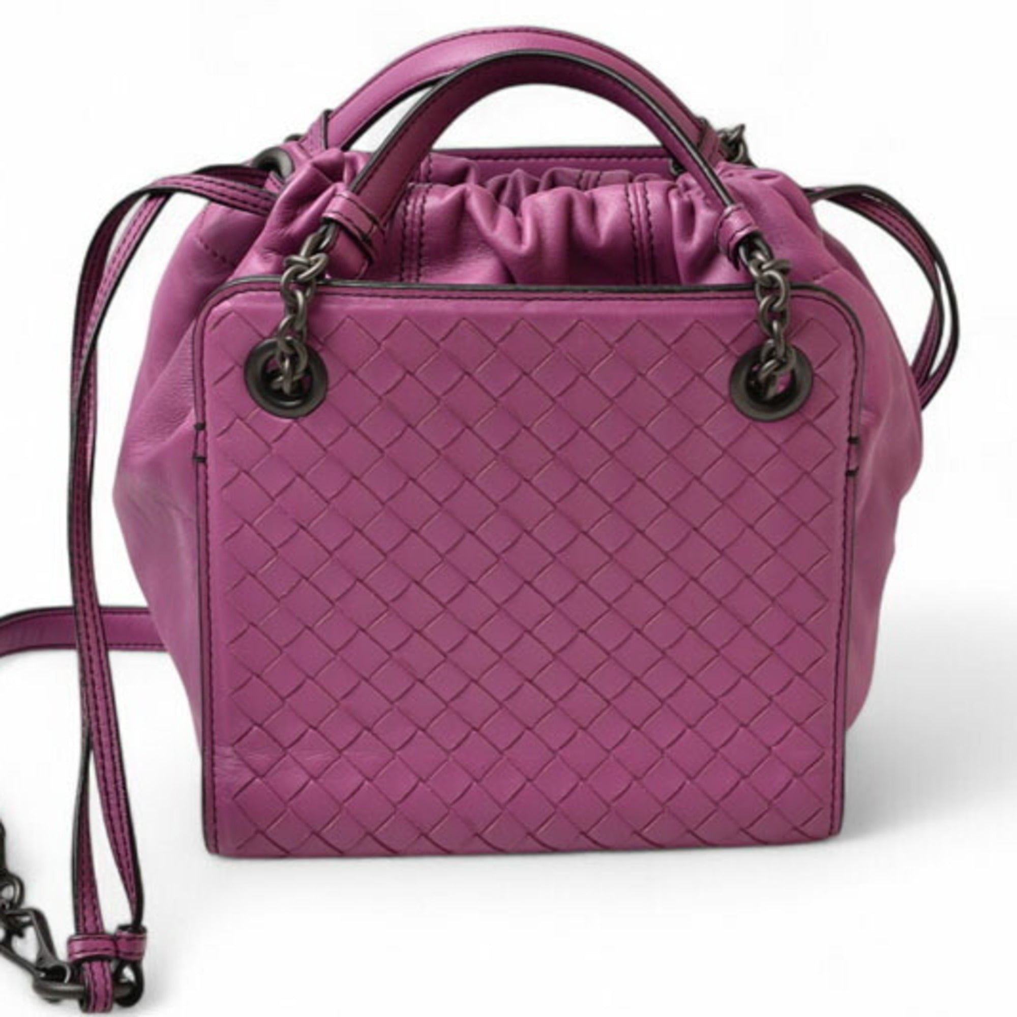 Bottega Veneta Handbag Shoulder Bag 2way BOTTEGA VENETA Purple — Like New