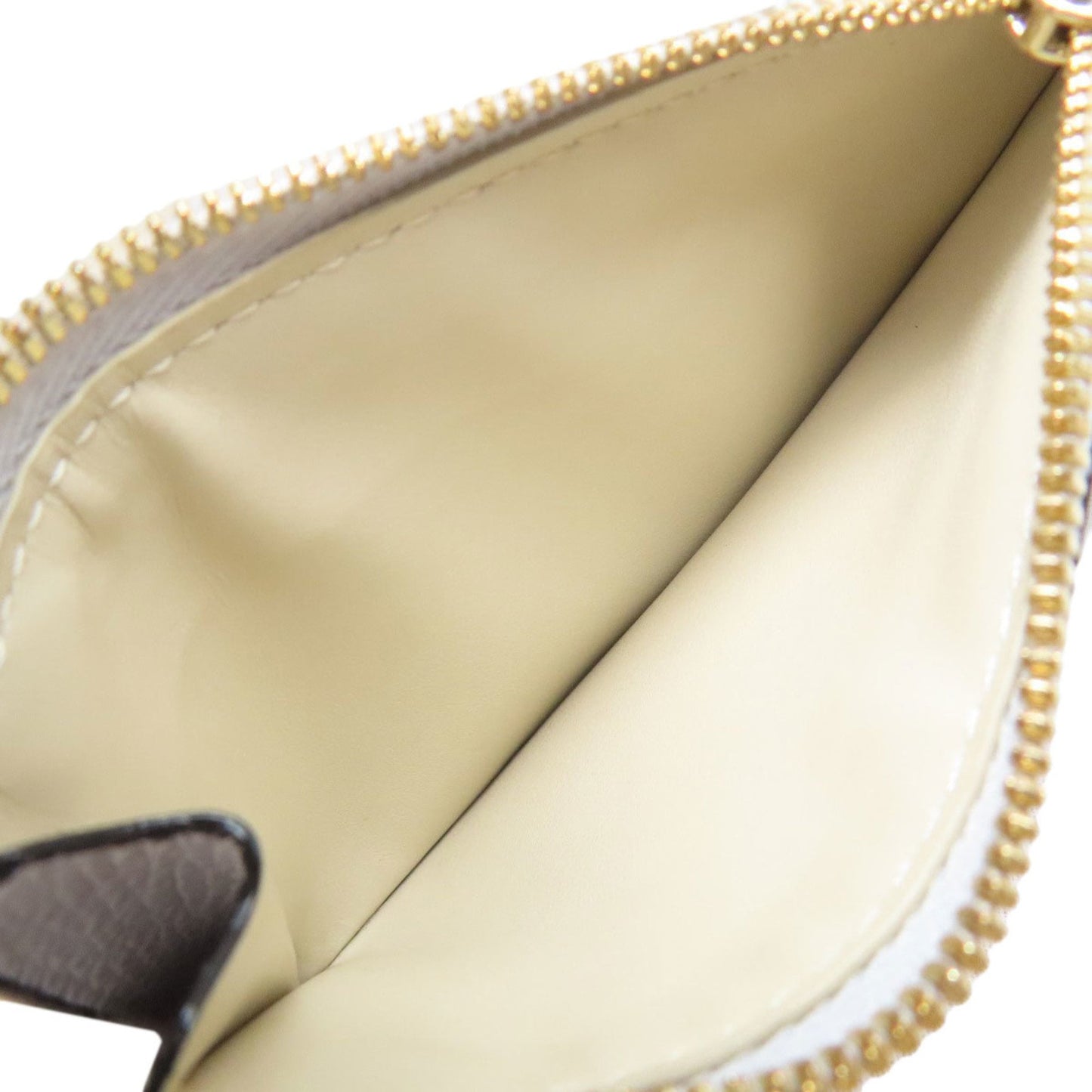 Valextra logo coin case leather women's