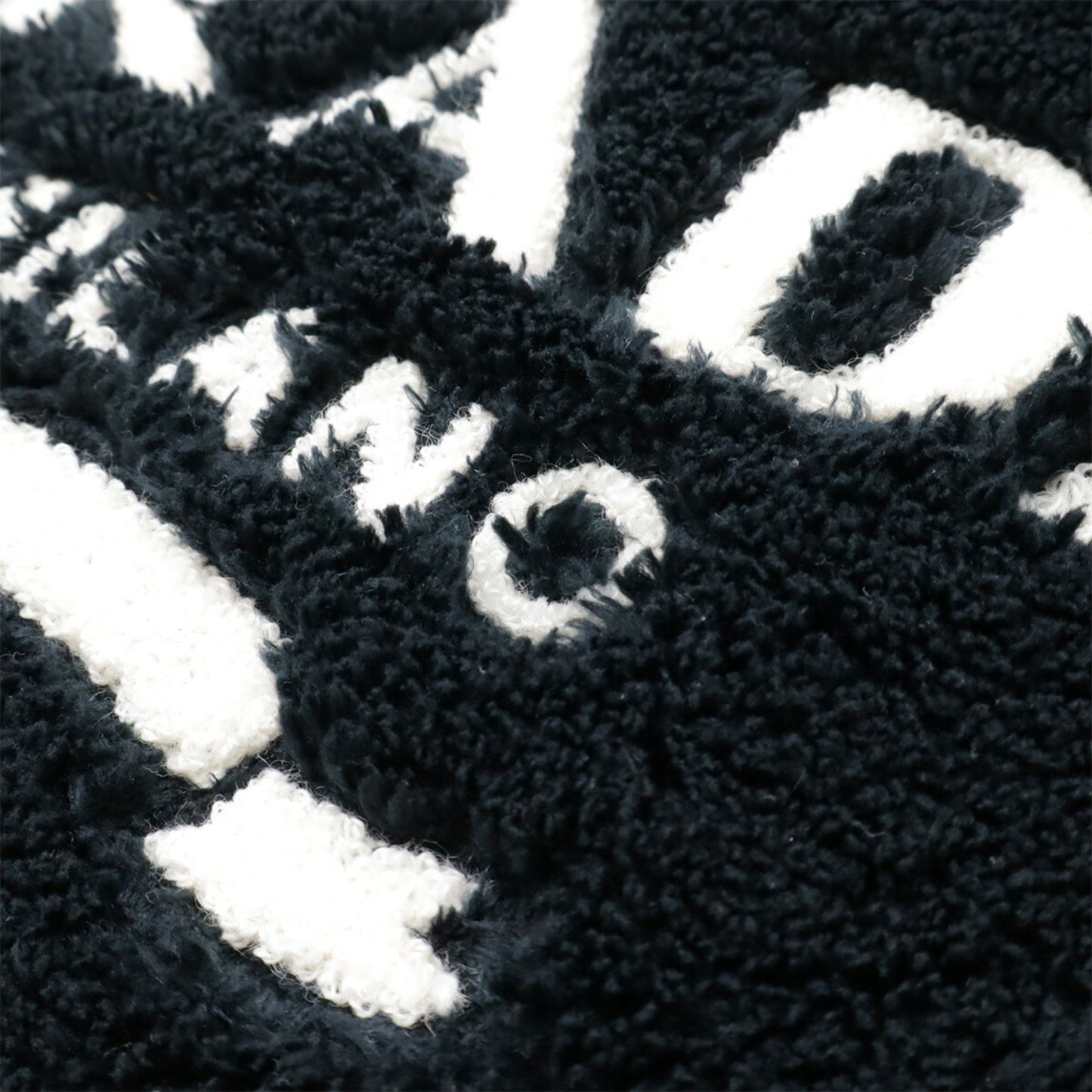 PRADA SPUGNA Terry Tote/Shoulder Bag, Triangle Fabric, NERO, Black, 1BG130