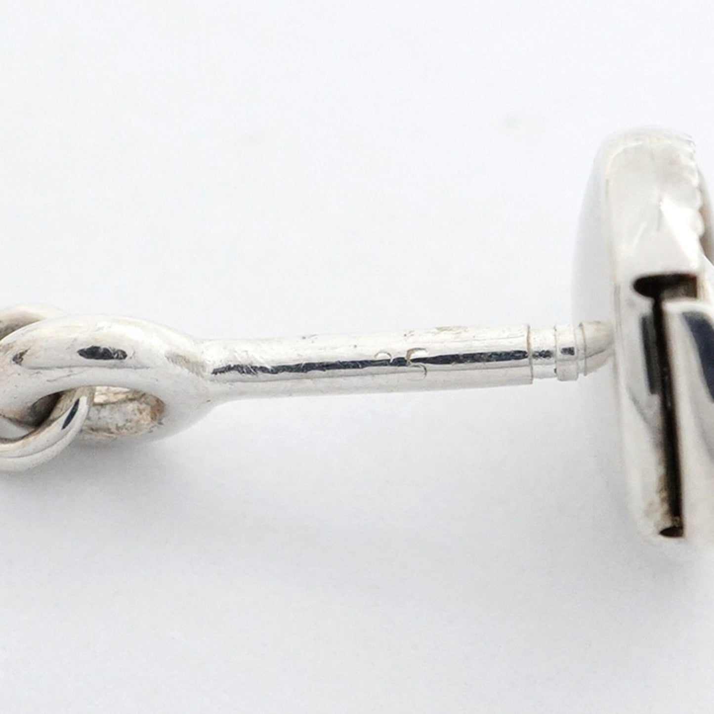 Hermes Chaine d'Ancre Farandole Earrings, 925 Sterling Silver, Women's, P1859230