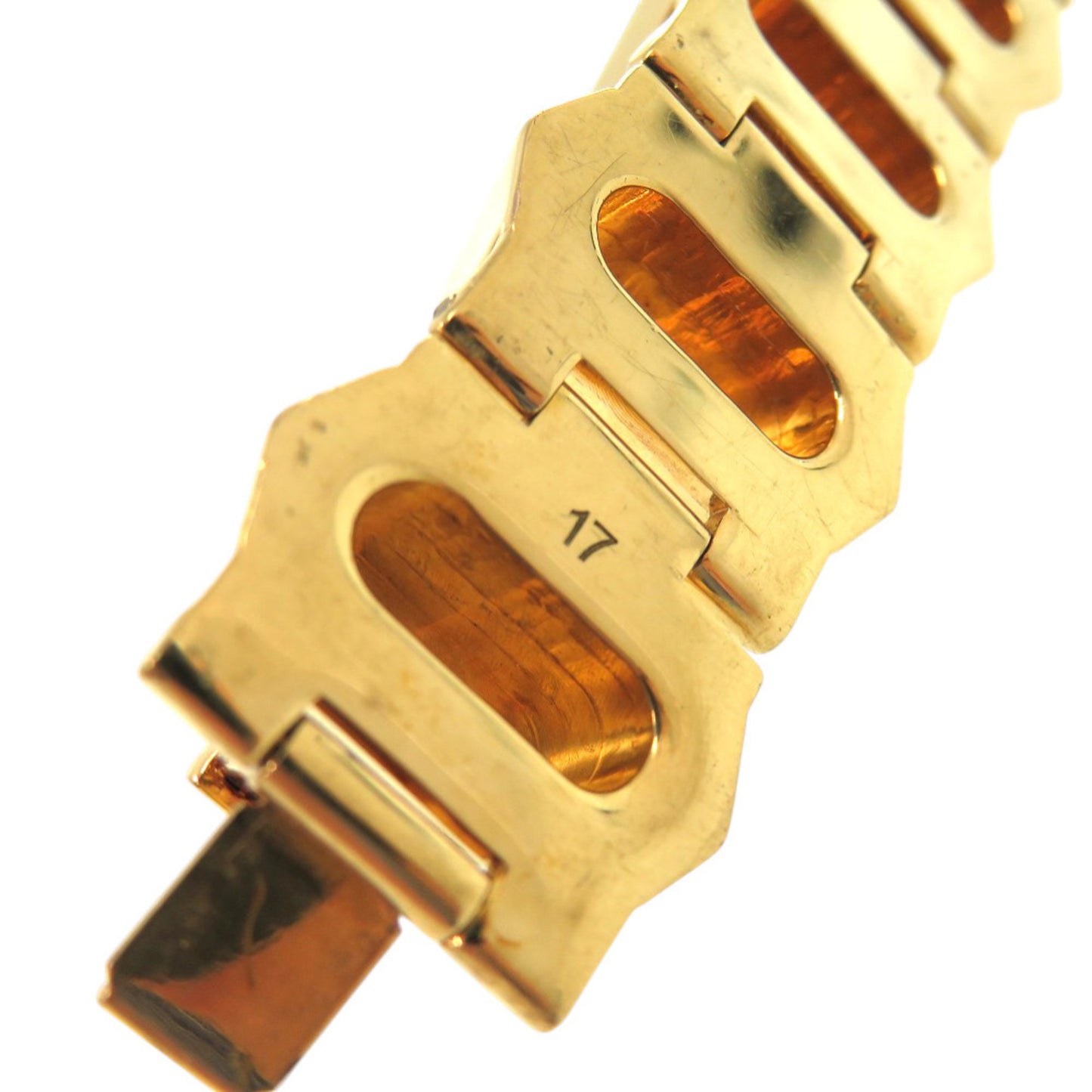 Gucci Chain Brass Gold Bracelet 0525GUCCI