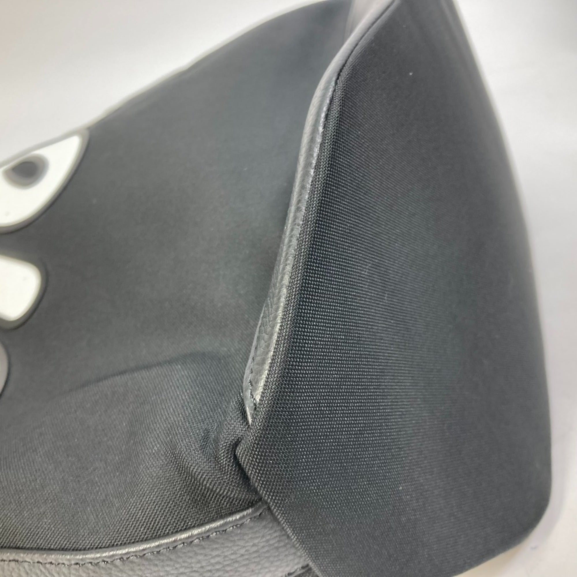 CHRISTIAN DIOR-Om KAWS collaboration Japan limited Crossbody 2WAY Bag Shoulder Bag Tote Bag Black Pink x White — Like New