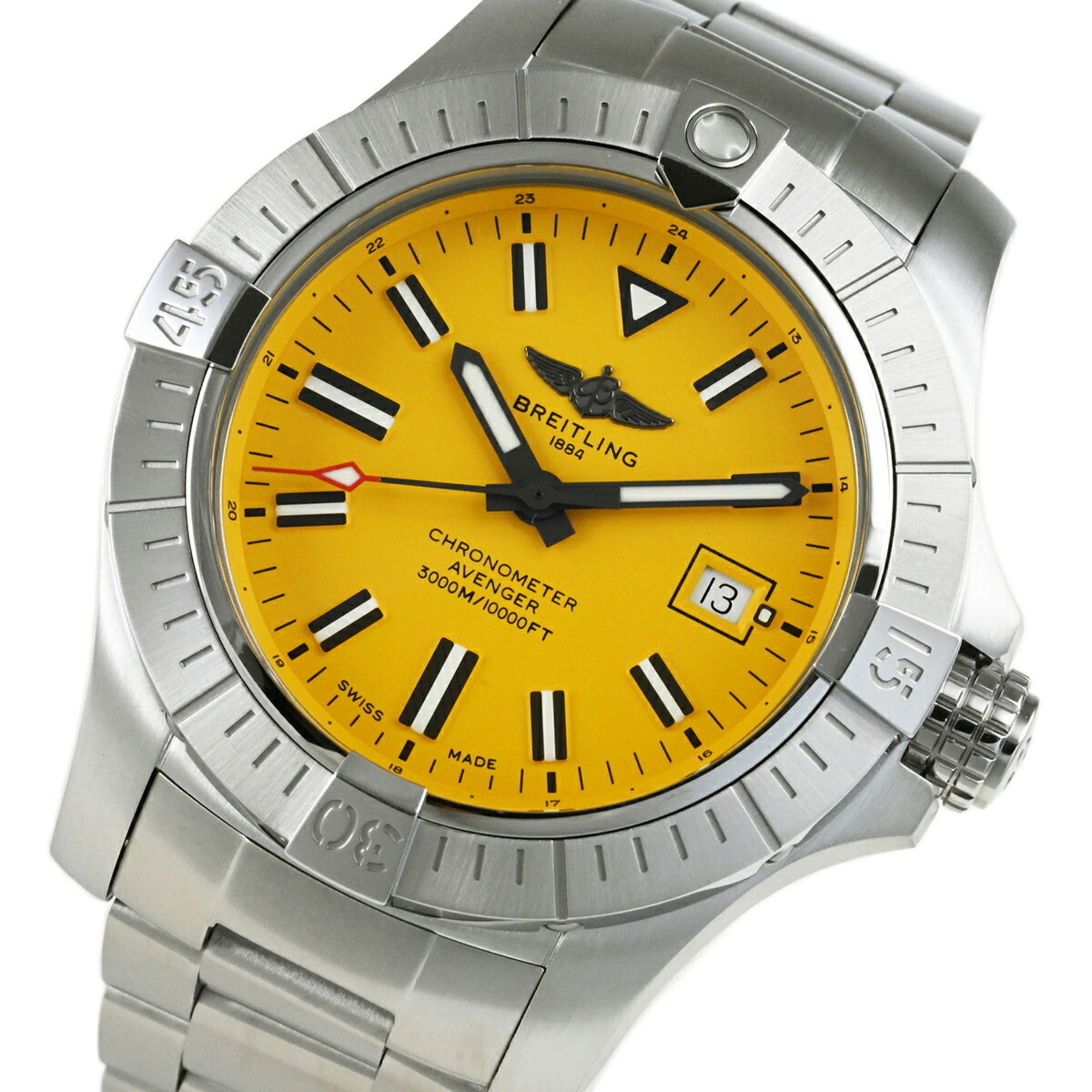 BREITLING Avenger Automatic 45 Watch Seawolf A17319101I1A1 (A17319) — Good