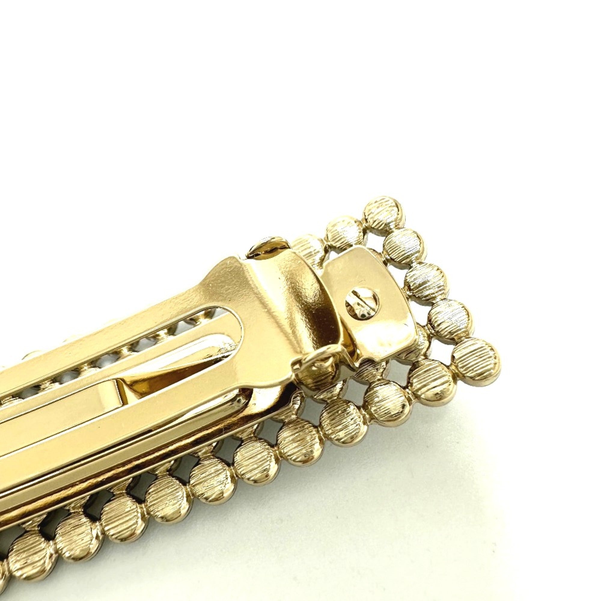 Chanel logo hair accessory Valletta Gold — Like New