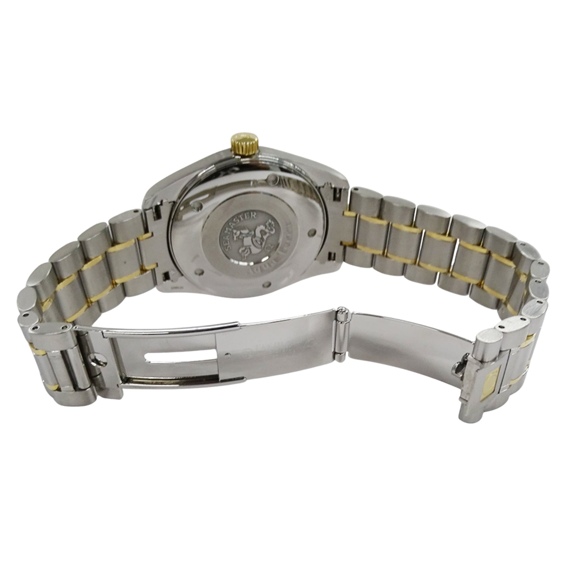 Omega Seamaster Aqua Terra 2317.30 Men's Watch, Brand Name, Date, Quartz, Stainless Steel (SS), Gold (YG) Combination — Good