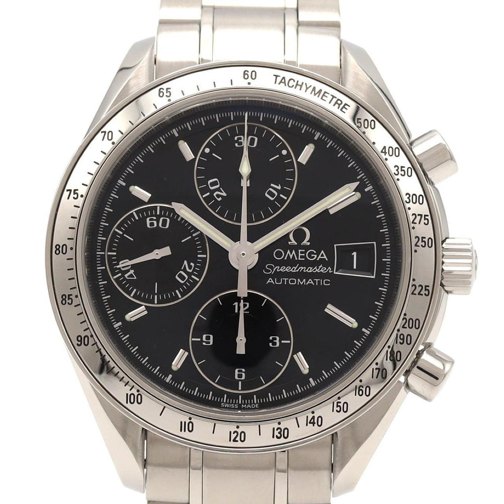 Omega Speedmaster Date 3513.50 Stainless Steel Automatic Watch — Very Good